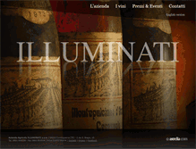 Tablet Screenshot of illuminativini.com